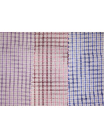 JS-JAMS  60%cotton  40%polyester  45*45  恤衫布15  格仔 正面照